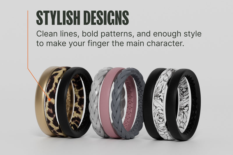Cactus Bloom - Stackable Ring