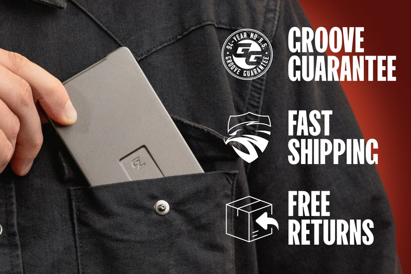 Groove Wallet® - Midnight Black