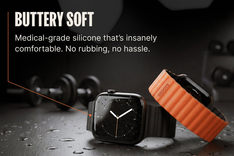Apple Magnetic Watch Band - Blaze Orange