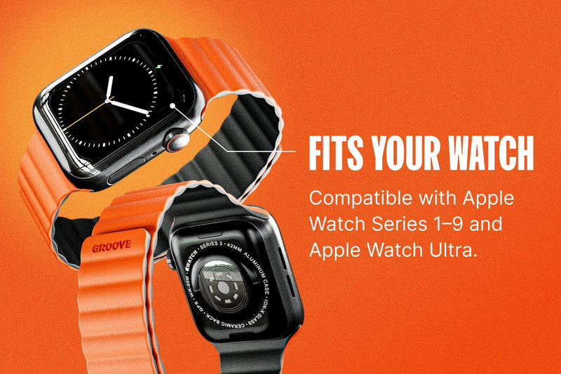 Apple Magnetic Watch Band - Blaze Orange