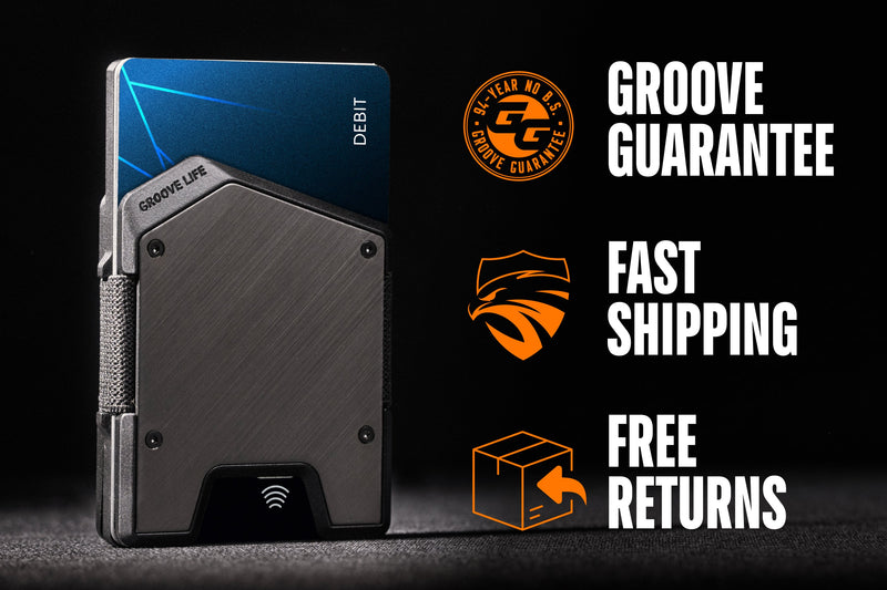 Groove Wallet® Stealth - Gunmetal